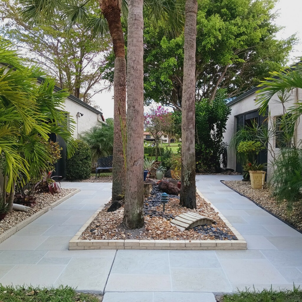 patio installation romeo concrete designs